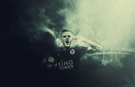 Jamie Vardy - leicester city, jamie vardy, vardy, football, soccer