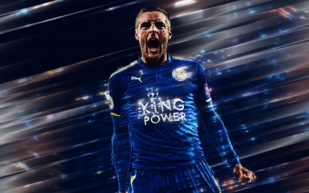 Jamie Vardy - vardy, football, leicester city, jamie vardy, soccer