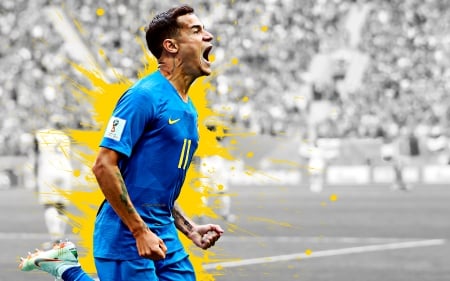 Philippe Coutinho - philippe coutinho, football, brazil, soccer, coutinho