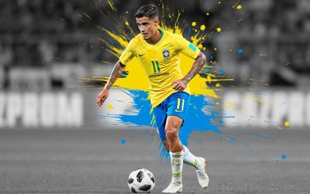 Philippe Coutinho - philippe coutinho, coutinho, football, soccer, brazil