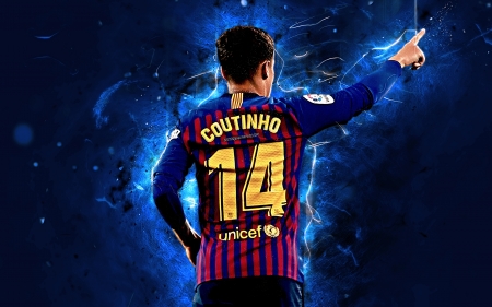 Philippe Coutinho - barcelona, philippe coutinho, soccer, football, barca