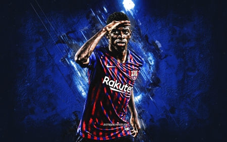 Ousmane DembÃ©lÃ© - barcelona, football, barca, soccer, ousmane dembele