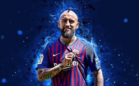 Arturo Vidal - arturo vidal, barcelona, football, barca, soccer