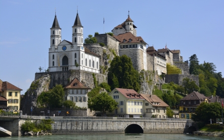 Aarau Castle in Switzerland