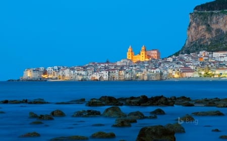 cefalu sicily Italy - italy, cefalu, sicily, bing