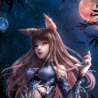 Peach fox