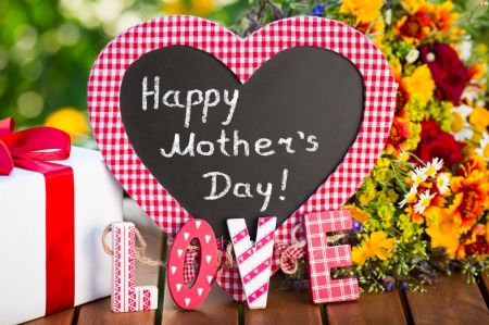 Happy Mother's Day - mothers, day, happy, heart