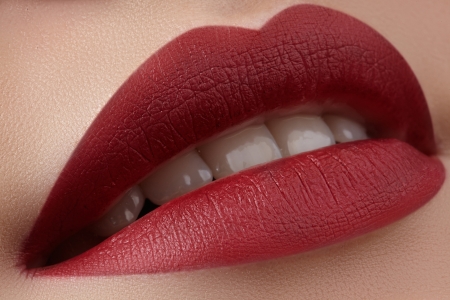 ♥ - mouth, lips, woman, red, lipstick