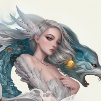Dragon wolf
