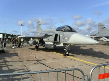 Saab Jas 39 Gripen - Fast, Air force, Saab, Swedish