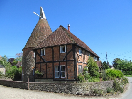 Oast House Cottage - dwellings, trottiscliffe, houses, uk, kent, cottages