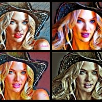 Candice Swanepoel collage