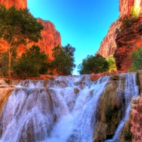 Grand Canyon Waterfall