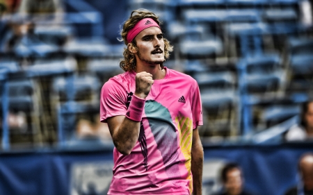 Stefanos Tsitsipas - stefanos, greek, stefanos tsitsipas, tsitsipas, sport, adidas, atp, tennis player, tennis