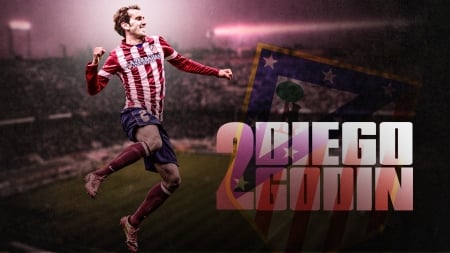 Diego Godín - atletico madrid, godin, football, atletico, uruguayan, soccer, diego godin