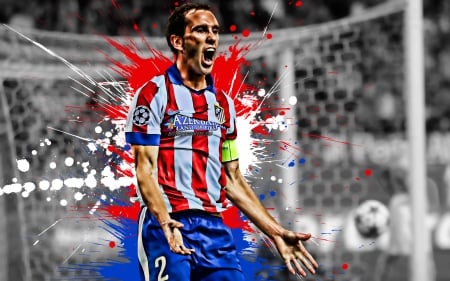 Diego Godín - atletico madrid, godin, football, atletico, uruguayan, soccer, diego godin