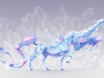 Crystal unicorn