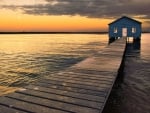 Sunset pier