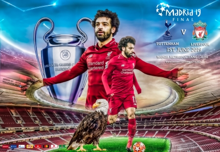 Mohamed Salah - UCL Final 2019 - mohamed salah, madrid 2019, football, liverpool, soccer