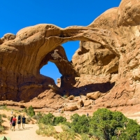 Sandstone Arch in Utah, USA