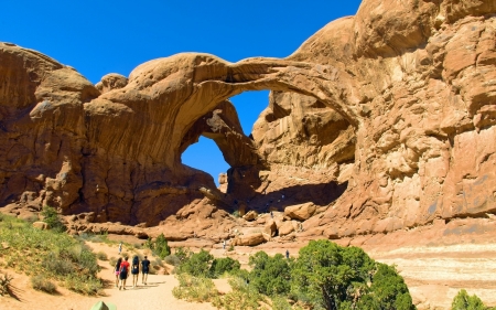 Sandstone Arch in Utah, USA