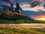 ABANDONED CASTLE at EVENING