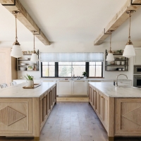 Cool And Neutral Kitchen