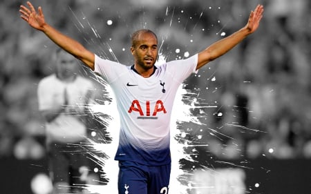 Lucas Moura - tottenham hotspur, football, lucas, soccer, spurs, brazilian, lucas moura