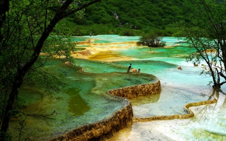 Body of water fall