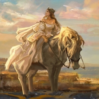 Princess on horse