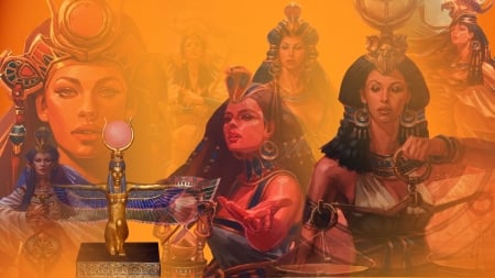 The Great Goddess Isis - egyptian, isis, egypt, goddess