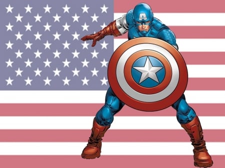 Captain America - captain america, comics, superheroes, marvel