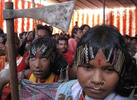 tribal lady  - tribes, kalahandi, people, nature