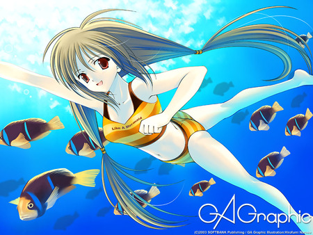 ga_graphic wallpaper - anime, girl