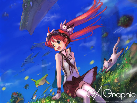 ga_graphic wallpaper - fantasy, anime