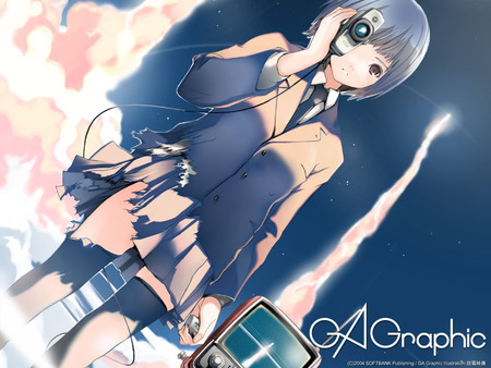 ga_graphic wallpaper - anime, girl