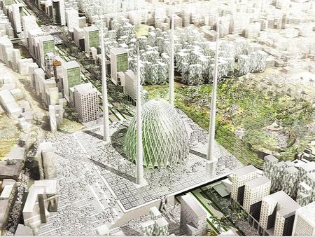 eco masjid - saudi, islam, mosque, future