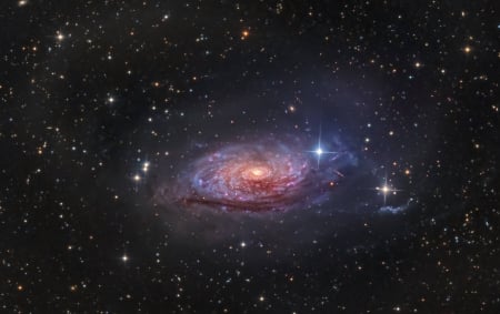 Messier 63 The Sunflower Galaxy - space, fun, planets, galaxies, stars, cool