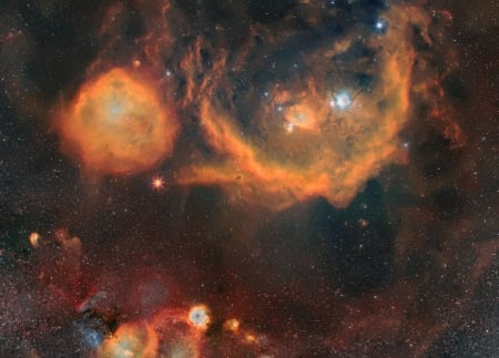 The Interstellar Clouds of Orion - space, fun, planets, galaxies, stars, cool