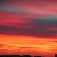 Dramatic Sunset Sky Algarve