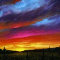 Western Sunset Arizona