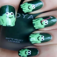 Frog Nail Art