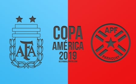 Argentina vs Paraguay - copa america, conmebol, argentina vs paraguay, argentina, paraguay