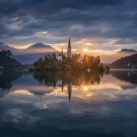 Lake Bled in Slovenia