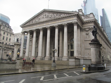 The Royal Exchange - exchange, london, uk, architecture, cornhill