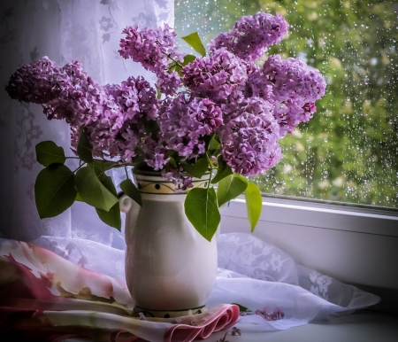 â™¥ - abstract, flowers, soft, vase