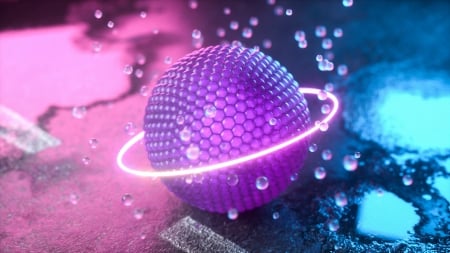 :) - abstract, blue, ball, pink, rodrigo scheipel