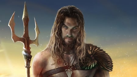 Aquaman - man, comics, fantasy, rahzzah, jason momoa, aquaman