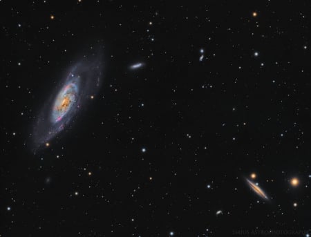 A View Toward M106 - fun, planets, stars, cool, galaxies, space