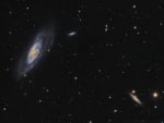 A View Toward M106